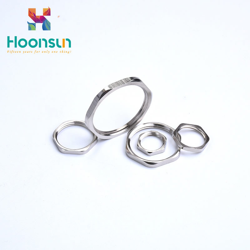 cable gland nut M thread locknut and bushing Yueqing Hongxiang