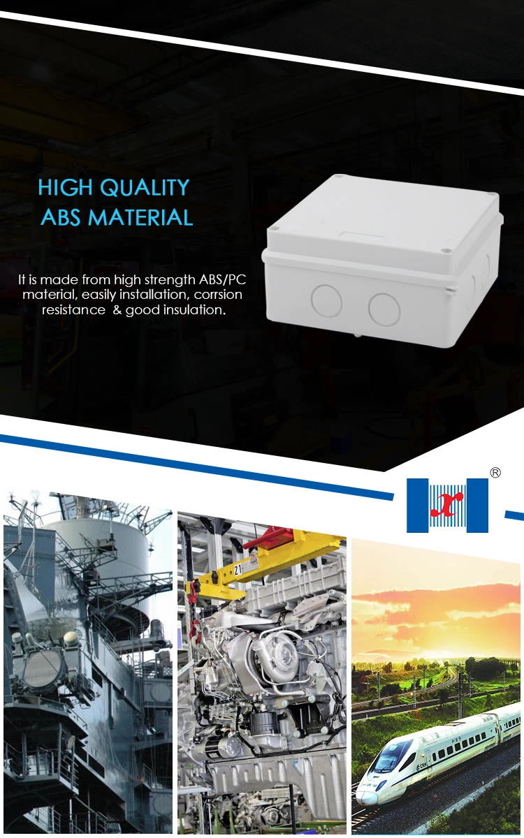China high quality metal screw terminal and IP65 waterproof junction box
