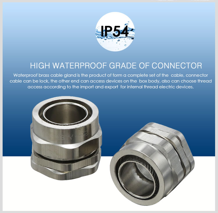 Factory supply brass cable gland from hongxiang