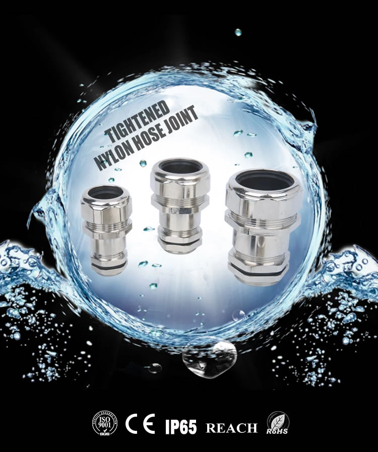 customize tightened nylon hose joint waterproof conduit fittings connector