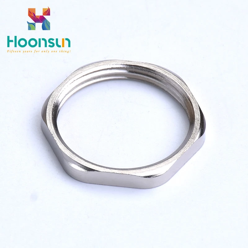 cable gland nut M thread locknut and bushing