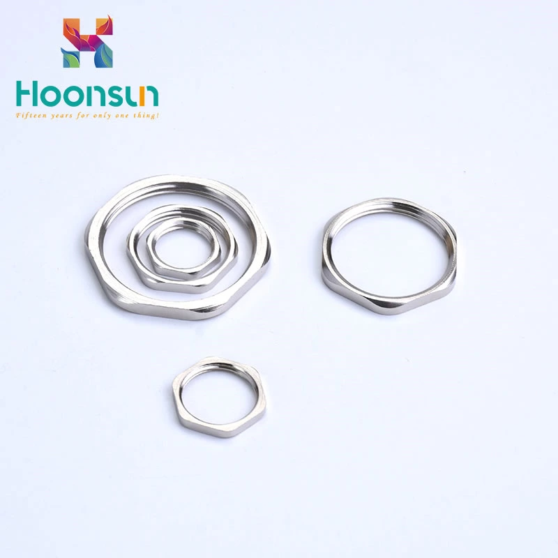 cable gland nut M thread locknut and bushing