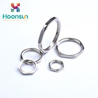 hot-selling cable gland nut nickel plated brass emc locknut