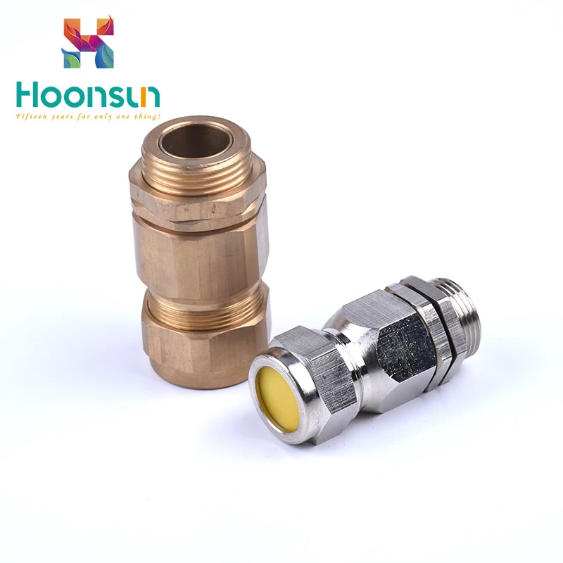 good quality m thread type explosionproof metal armoured cable gland