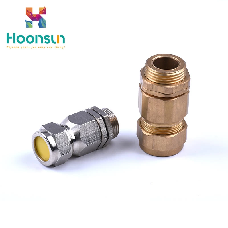 customized hot sale waterproof IP66 explosionproof armoured cable glands