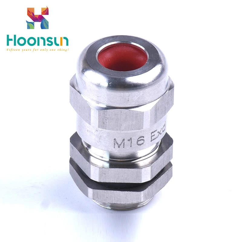 simple explosionproof brass armoured cable gland