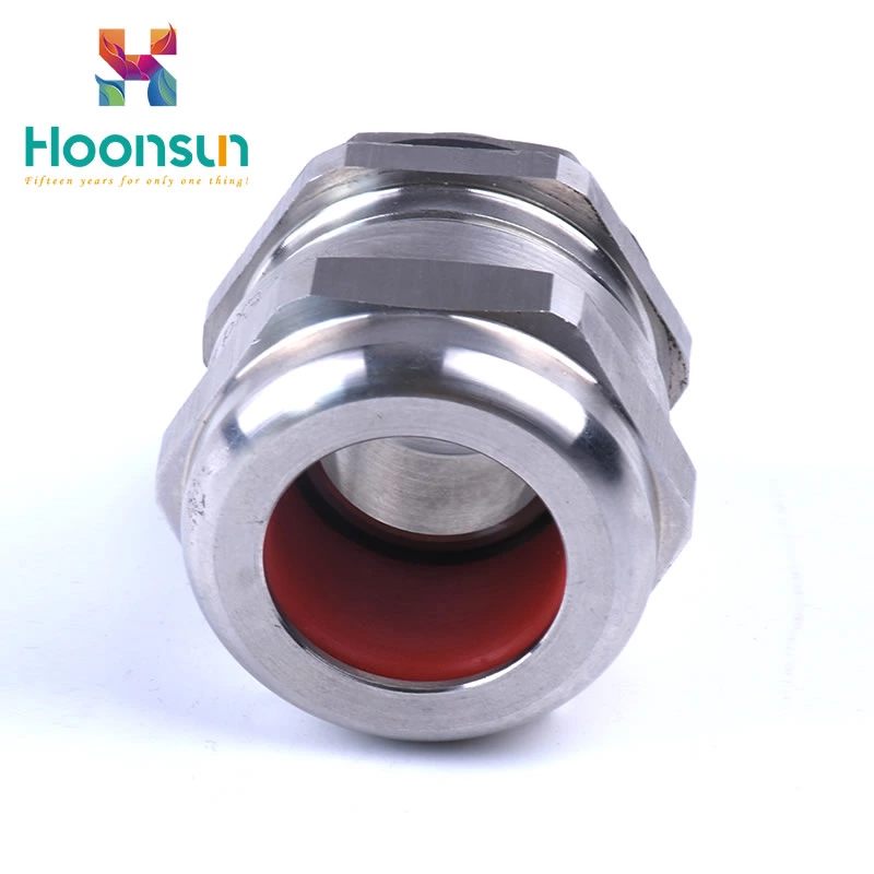 m type simple explosionproof metal armoured cable gland