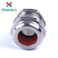 simple explosionproof and waterproof brass armoured cable gland manufactory