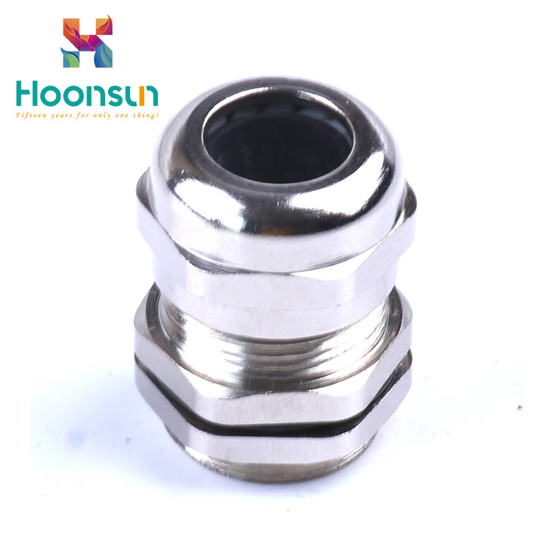 Hot Sale Waterproof Metal Through Type Cable Gland