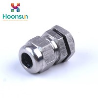 hot sale waterproof ip68 longer thread type stainless steel m8 cable gland