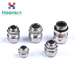 waterproof ip68 m type brass cable gland connector