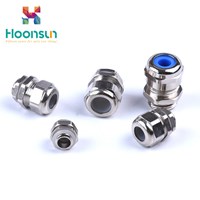 waterproof ip68 m type brass cable gland connector