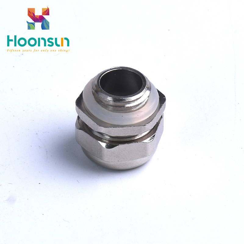 pg nickel plated brass gland size chart pg13.5 Zhejiang Hongxiang Connector Co. Ltd.