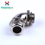 waterproof 90 degree Liquid Tight flexible pipe connector