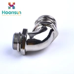 waterproof 90 degree Liquid Tight flexible pipe connector