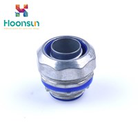 free sample yueqing metal waterproof for nylon pipe Flexible Conduit Connector