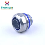 top quality yueqing metal waterproof for nylon pipe Flexible Conduit Connector