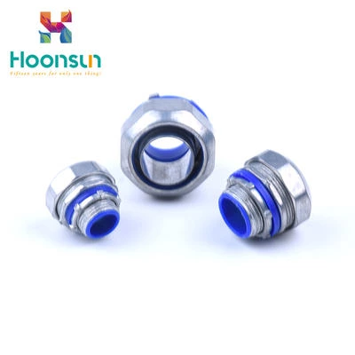 top quality yueqing metal waterproof for nylon pipe Flexible Conduit Connector
