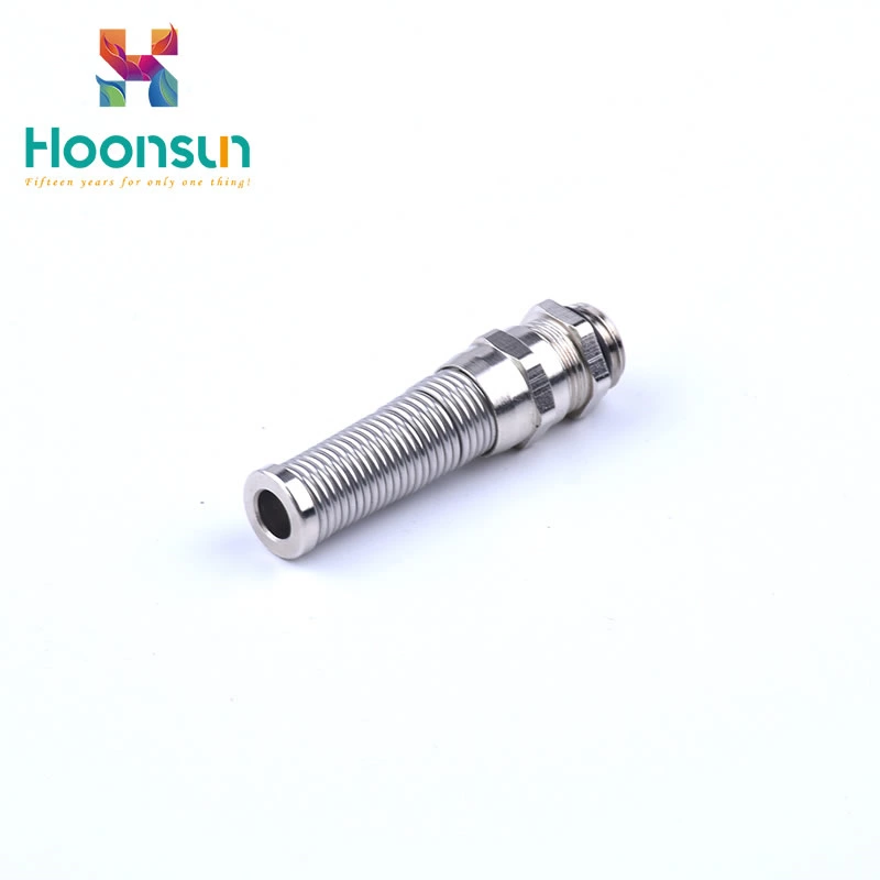 brass plated waterproof metric strain relief cord grip Cable Gland