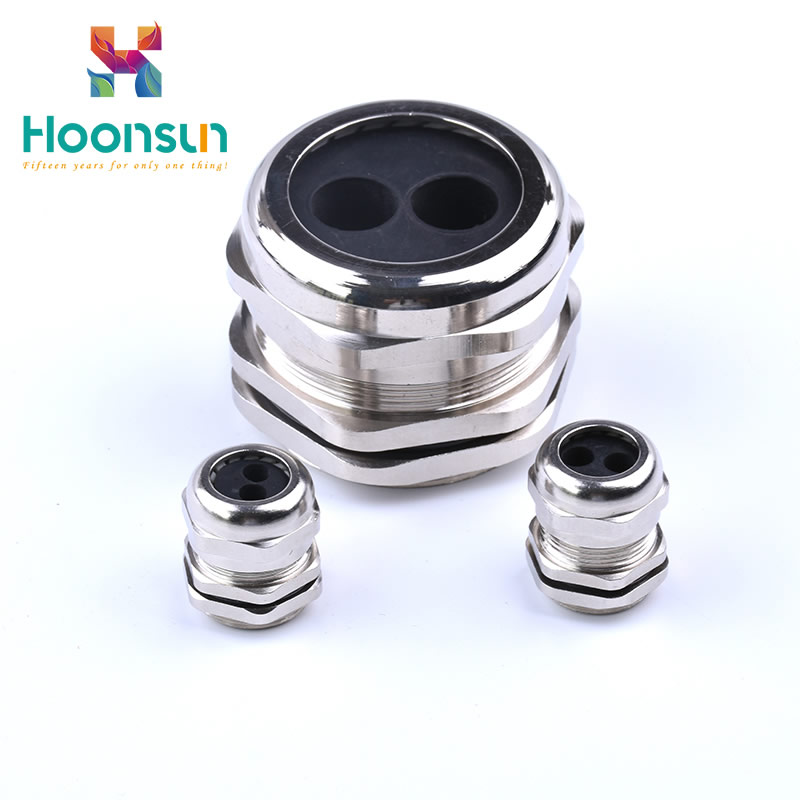 customized multi hole ip68 cable gland metal Zhejiang Hongxiang