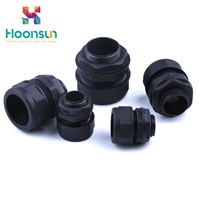 Customized M type 20mm Nylon plastic fixed flameproof cable gland pipe fittings