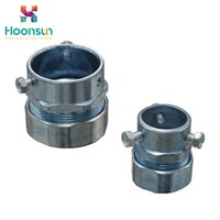 free sample free shipping galvanized steel high quality Flexible Conduit Connector from Hoonsun