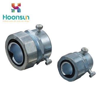YUEQING galvanized steel high quality Flexible Conduit Connector
