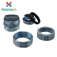 2018 wholesale zinc alloy DPJ galvanized steel Flexible Conduit Connector of cheap low price