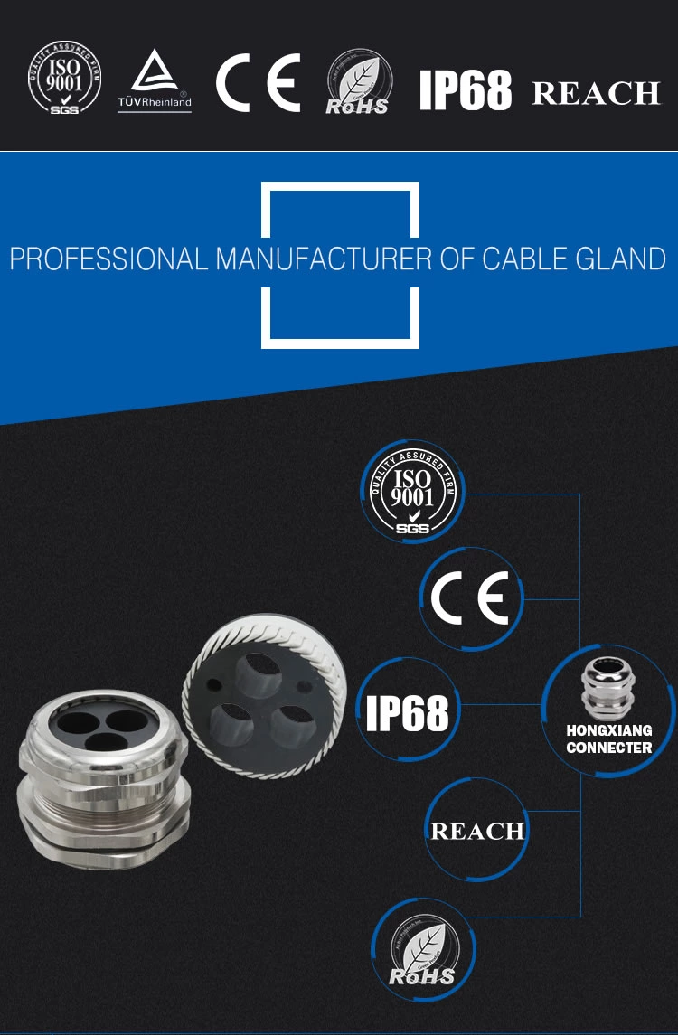 customized Multiple hole insert cable gland price