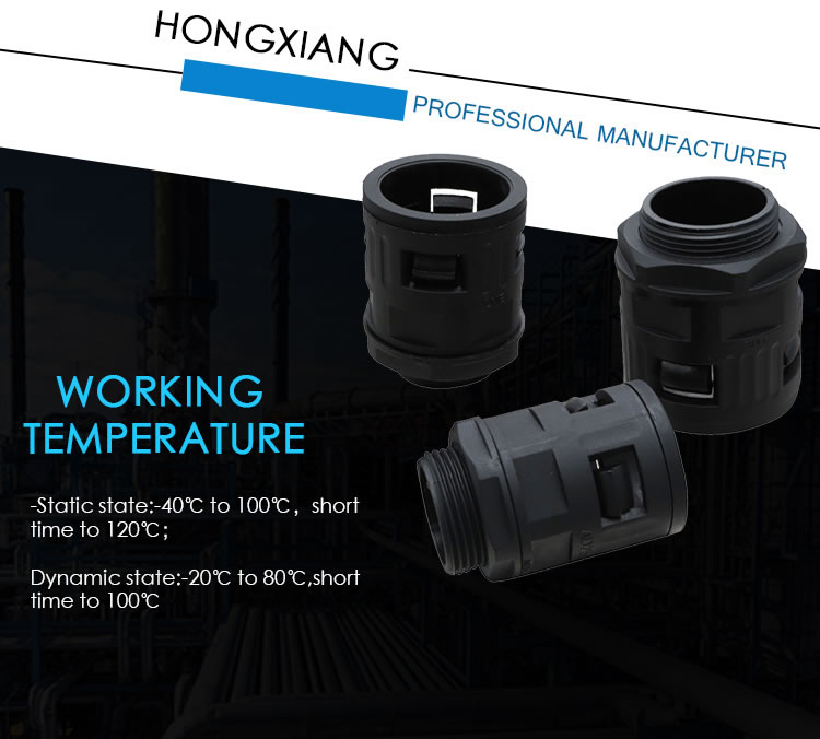 professional new products of nylon cable gland/types of cable glands from Hoonsun