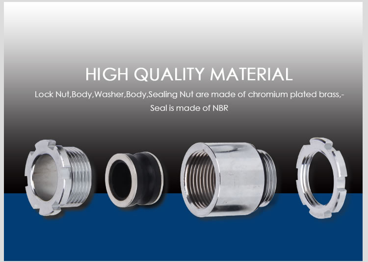 Yueqing Hot Sale Waterproof TJ Type Marine Cable Gland