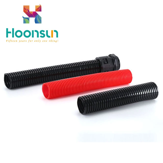 high quality PP nylon black plastic flexible conduit