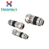 IP66 explosionproof metal threaded armoured cable gland manufactory