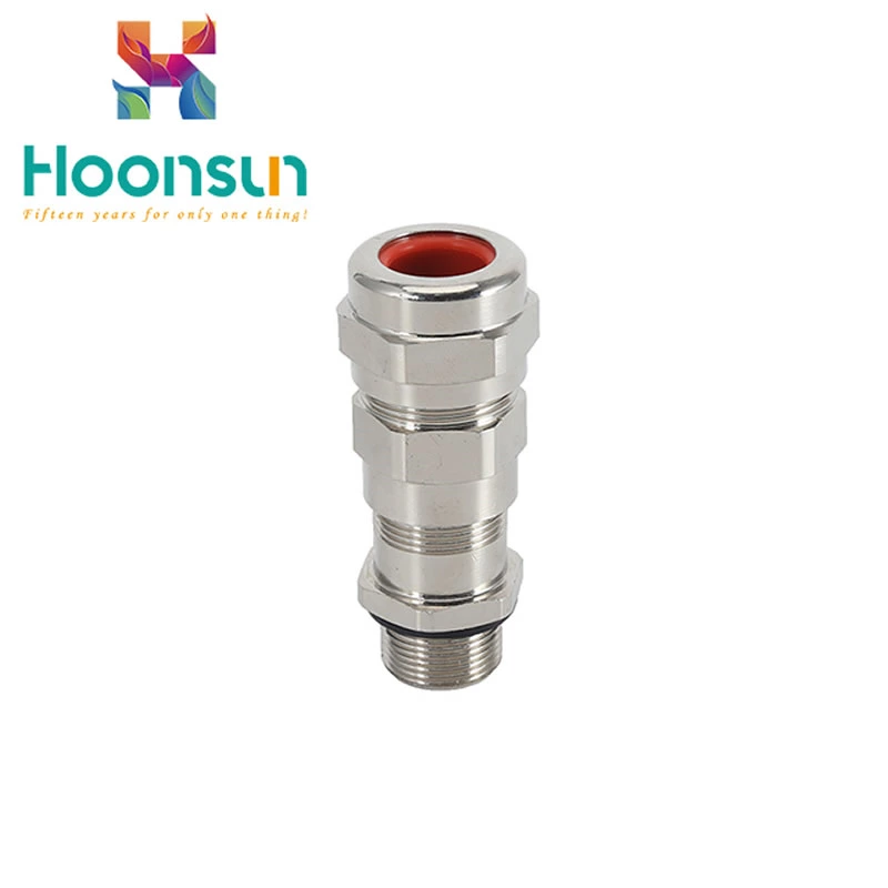 waterproof IP66 and explosionproof metal armoured cable gland
