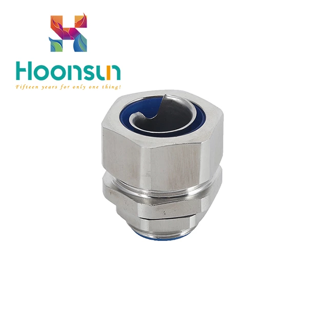liquid tight IP66 zinc alloy waterproof straight electrical flexible conduit connector
