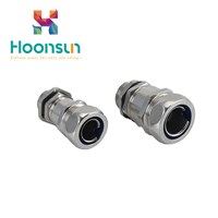 top quality hot-selling products brass locked type flexible conduit connector from Hoonsun