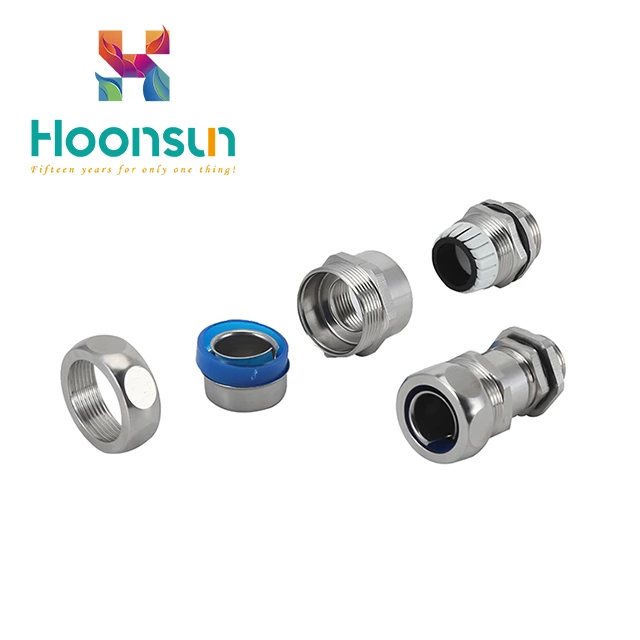 2018 new products brass locked type flexible conduit connector
