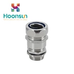 2018 new products brass locked type flexible conduit connector