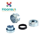 brass hose gland zinc alloy galvanized ip68 waterproof flexible conduit fitting