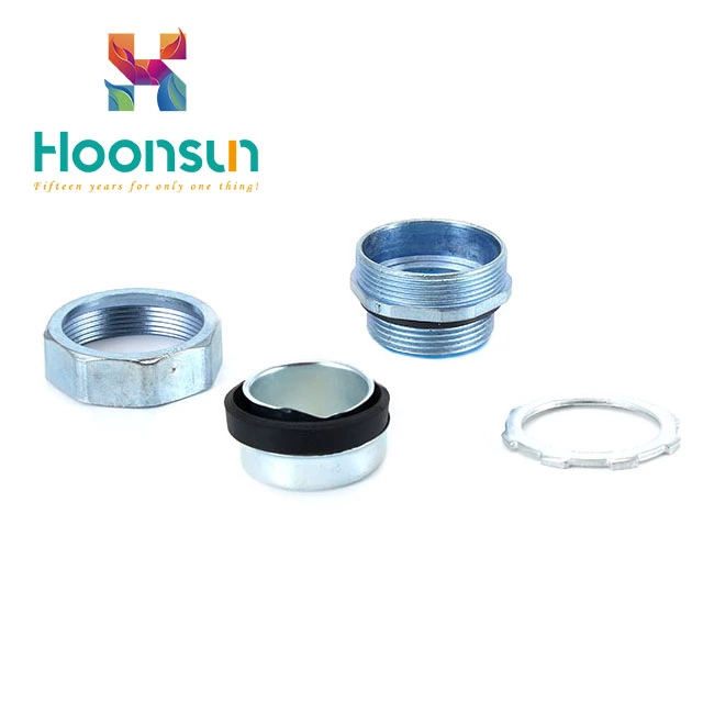 brass hose gland zinc alloy galvanized ip68 waterproof flexible conduit fitting