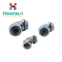 ip66 square tube connector 90 degree elbow for connector electrical fittings