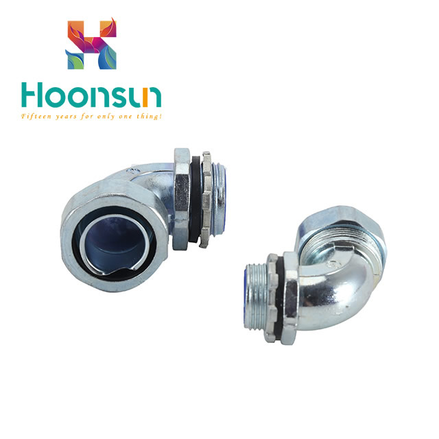 Ip66 hose Fitting 90 Degree Elbow Cable Glands For Connector Waterproof