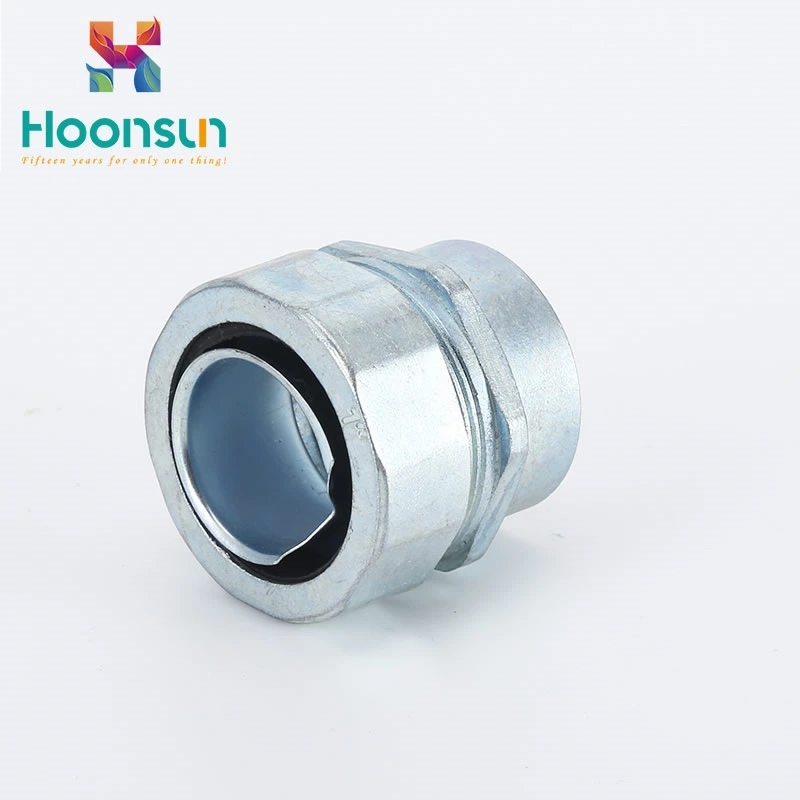 zinc alloy DPJ galvanized steel Flexible Conduit Connector price factory supply
