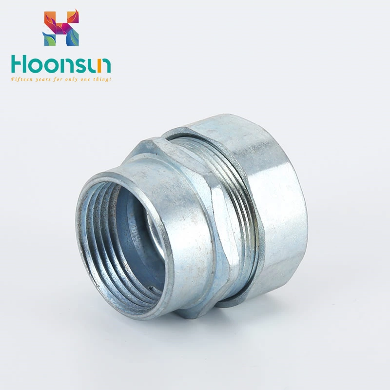 zinc alloy DPJ galvanized steel Flexible Conduit Connector price factory supply
