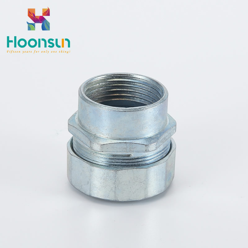 zinc alloy DPJ galvanized steel Flexible Conduit Connector price factory supply