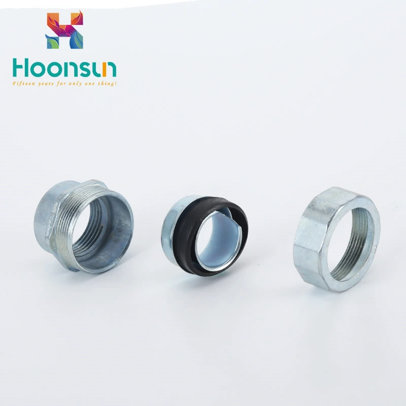 zinc alloy DPJ galvanized steel Flexible Conduit Connector price factory supply