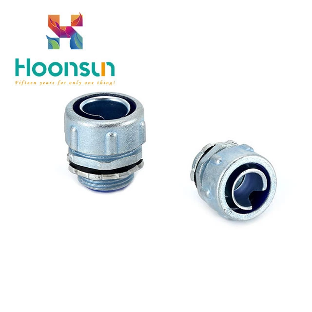 high quality zinc alloy fittings ip68 waterproof Flexible Conduit Connector