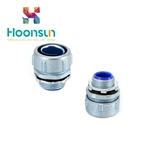 high quality zinc alloy fittings ip68 waterproof Flexible Conduit Connector