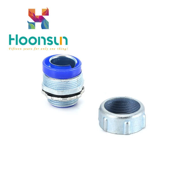high quality zinc alloy fittings ip68 waterproof Flexible Conduit Connector