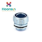 high quality zinc alloy fittings ip68 waterproof Flexible Conduit Connector